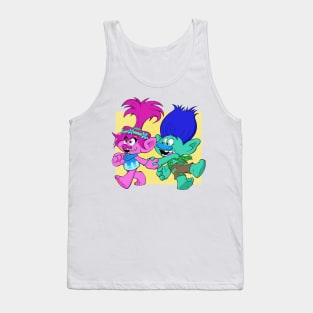 Poppy and Branch Tank Top